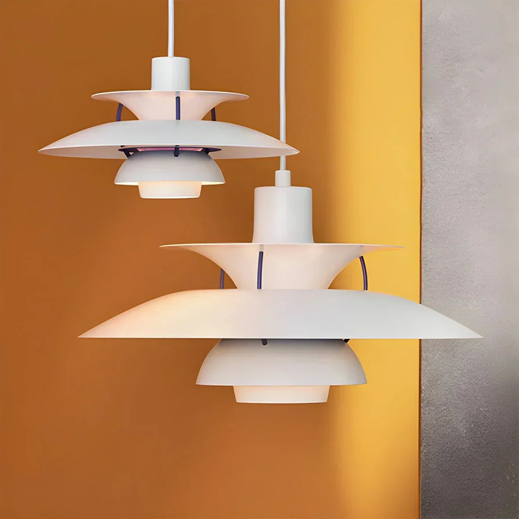 Scandinavian Style Layered Pendant Lamp Ceiling Light