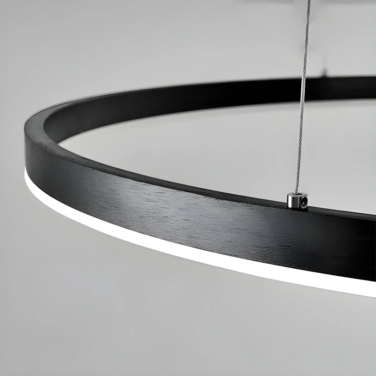 Sleek Ring Chandelier Wireless Ceiling Light With Built In LED