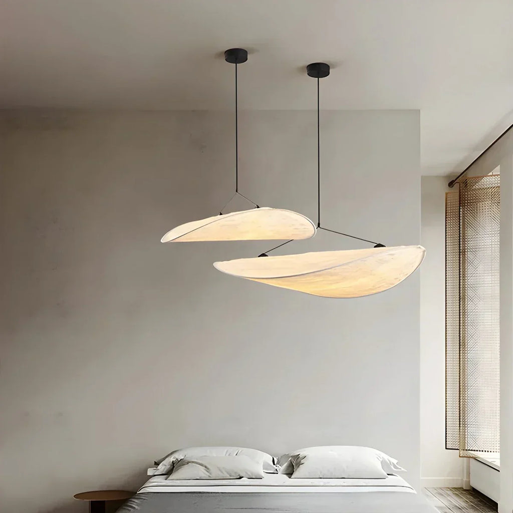 Zen Art Cloud Silk Pendant Lamp For Living Room Potato Chip Lamp