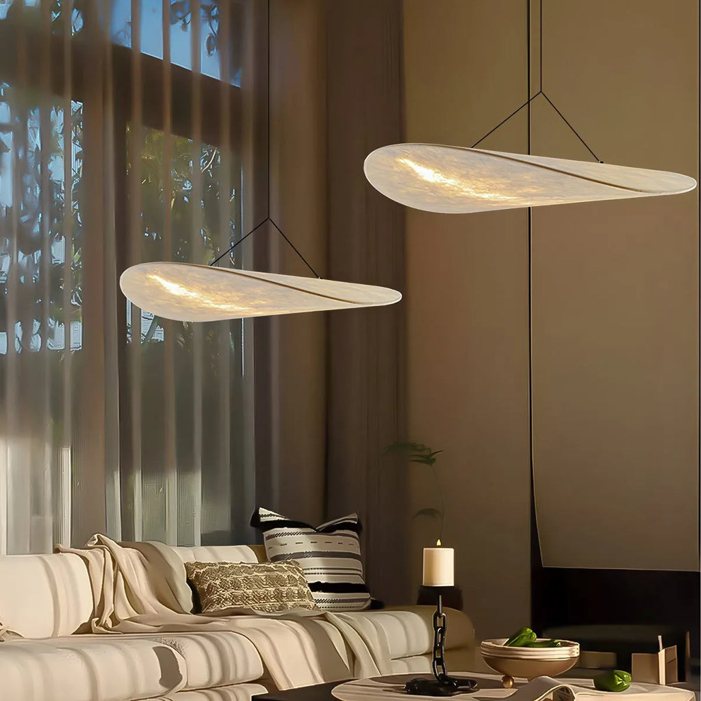Zen Art Cloud Silk Pendant Lamp For Living Room Potato Chip Lamp