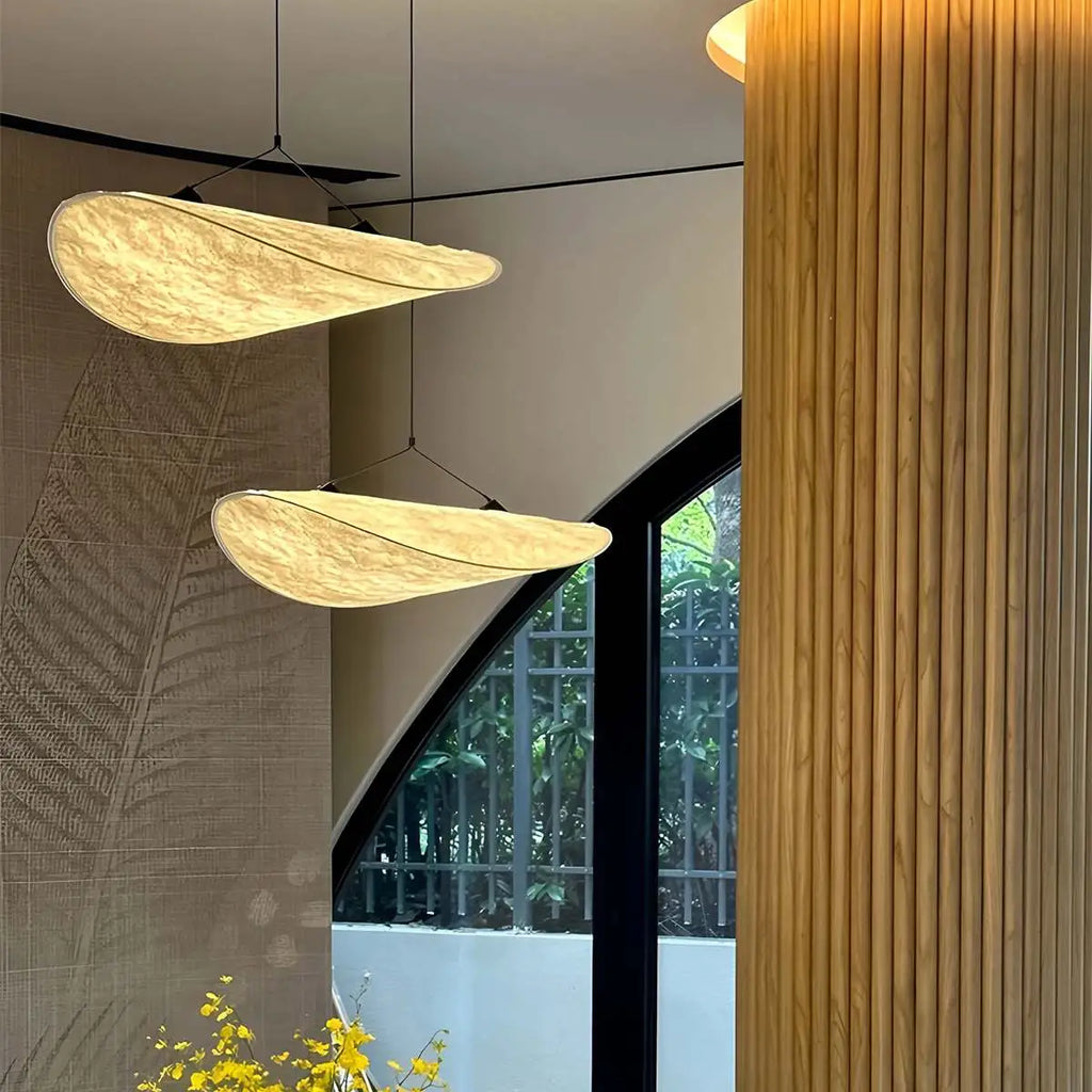 Zen Art Cloud Silk Pendant Lamp For Living Room Potato Chip Lamp