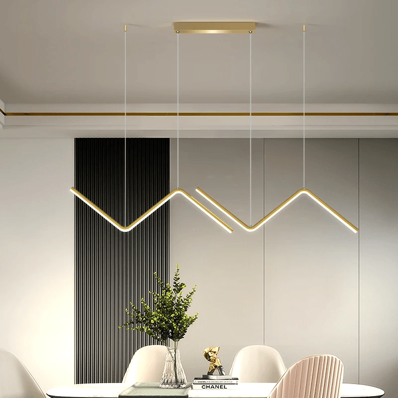Lirana Modern Wave Pendant Light With Contemporary Designer Flair