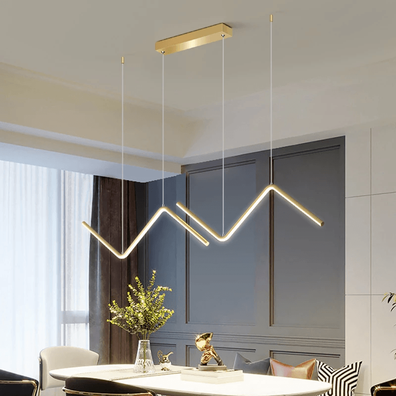 Lirana Modern Wave Pendant Light With Contemporary Designer Flair