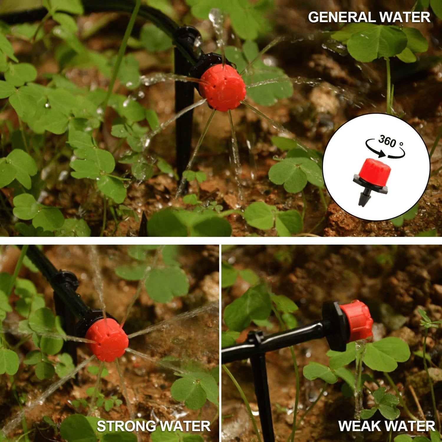 EcoFlow Automatic Drip System With Adjustable Nozzles For Lush Garden Watering