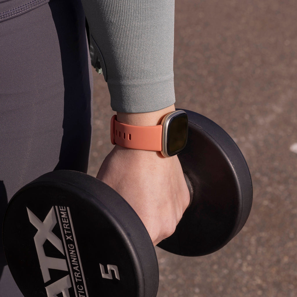 Original Pink Silicone Replacement Band For Fitbit Versa 3