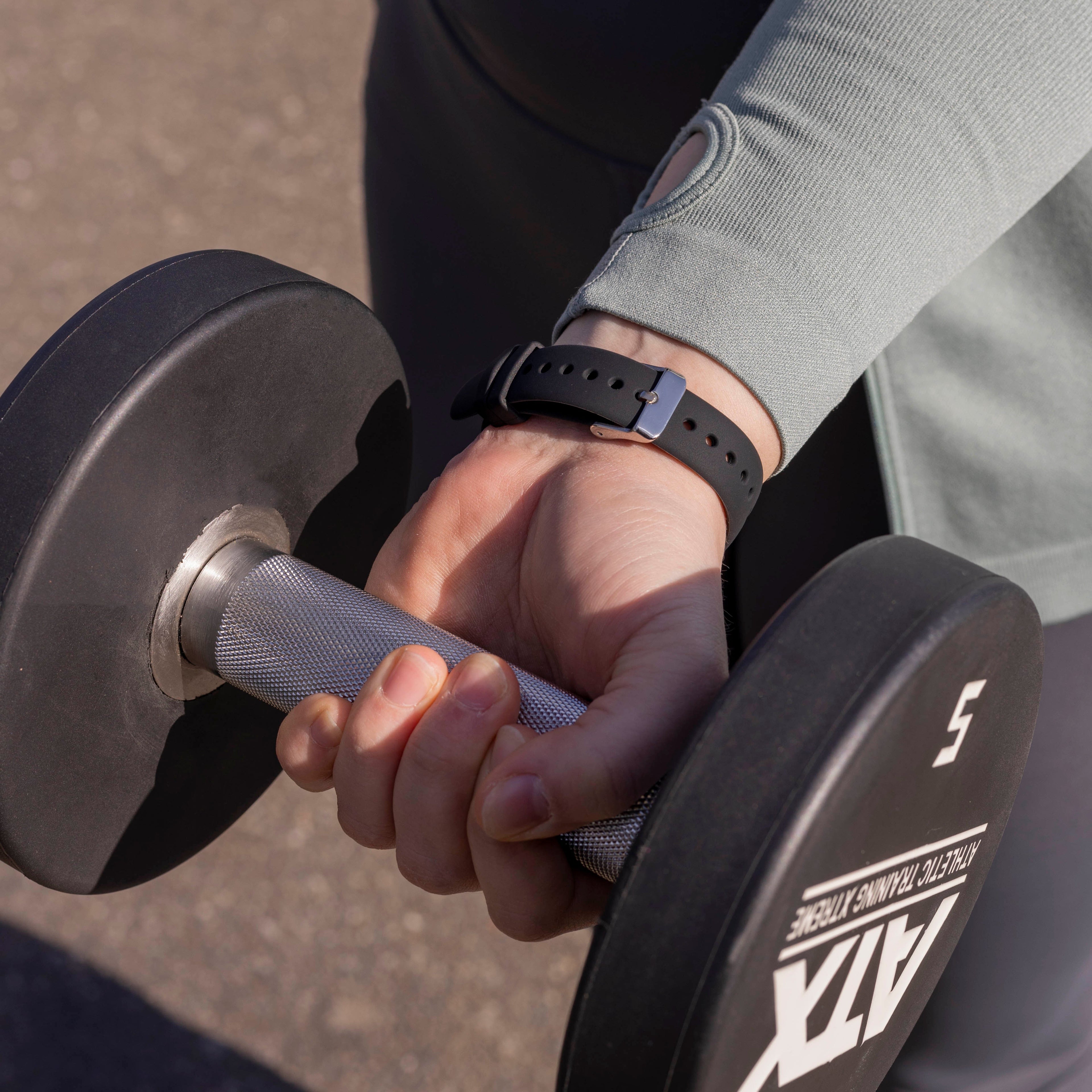 Fitbit Versa 4 Black Premium Silicone Band For Everyday Wear