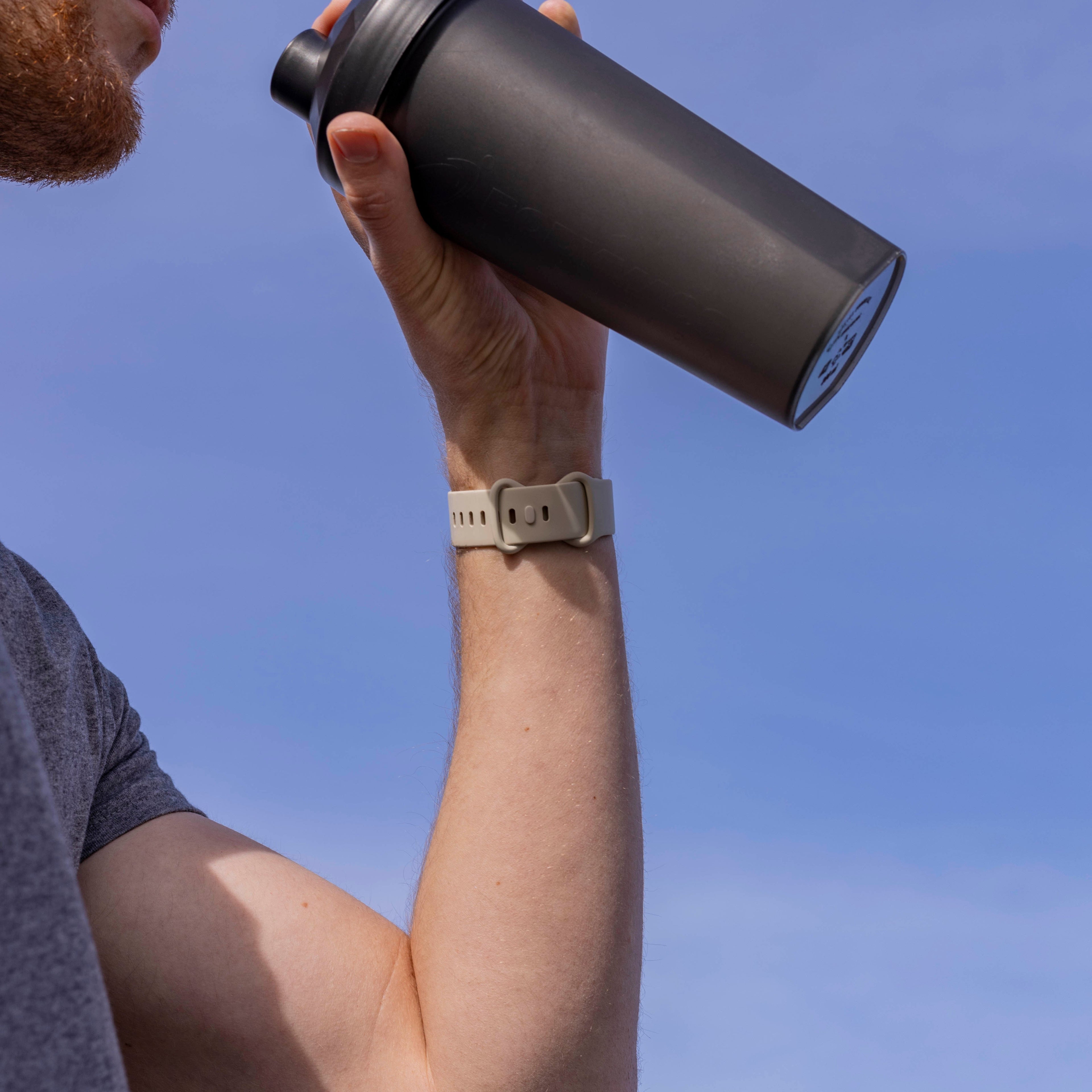 Durable Off White Silicone Band For Fitbit Versa 3