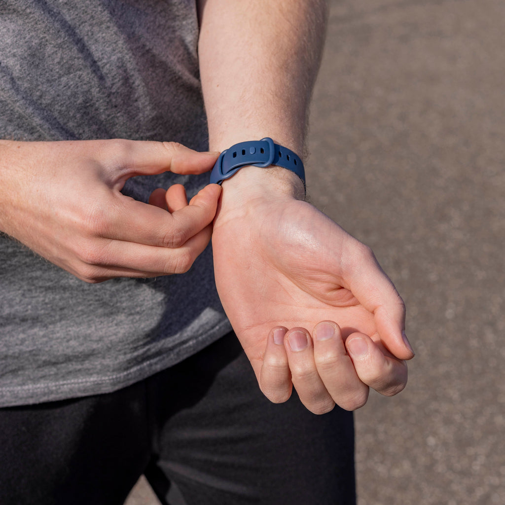 Fitbit Versa 3 Dark Blue Silicone Strap Classic Band