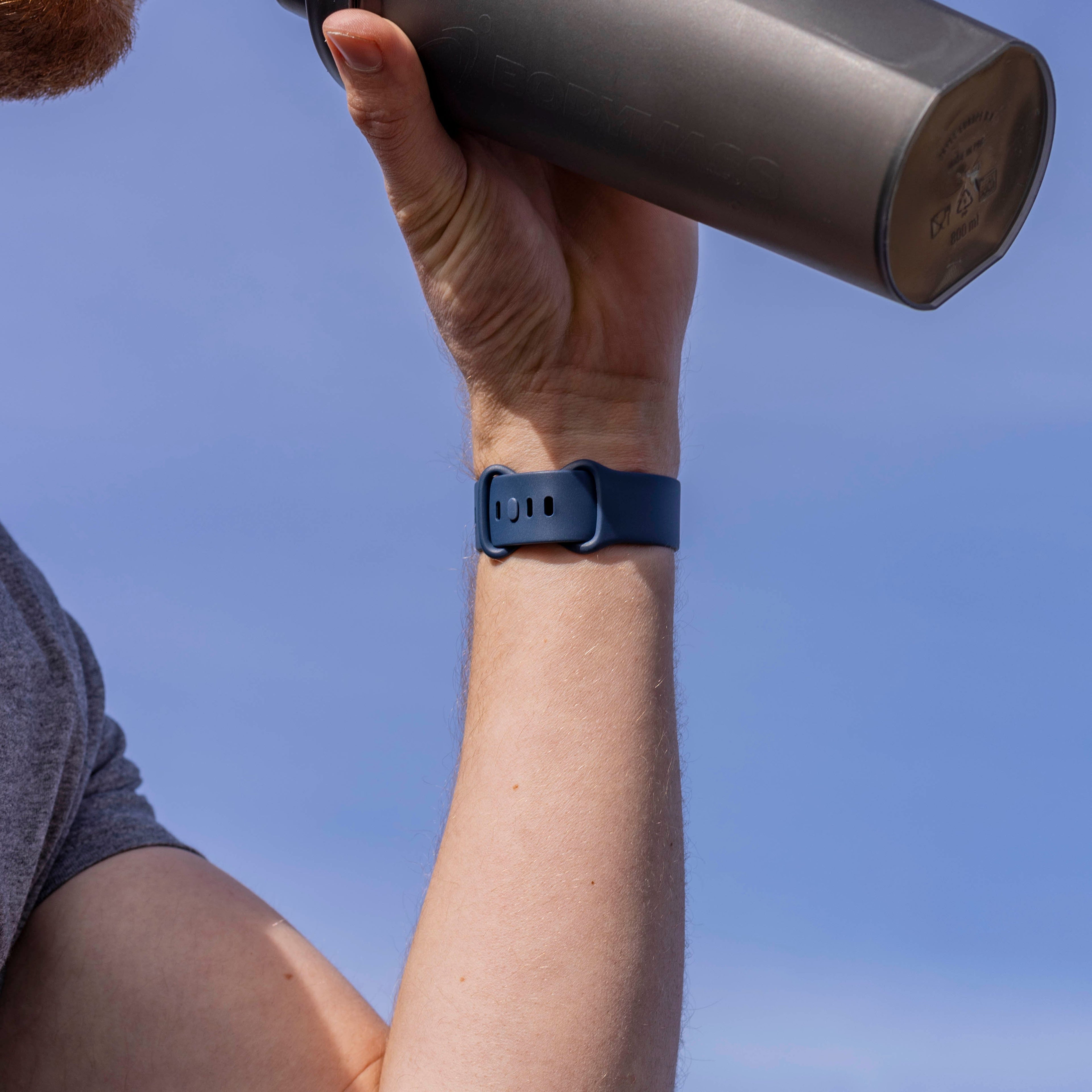 Fitbit Versa 3 Dark Blue Silicone Strap Classic Band