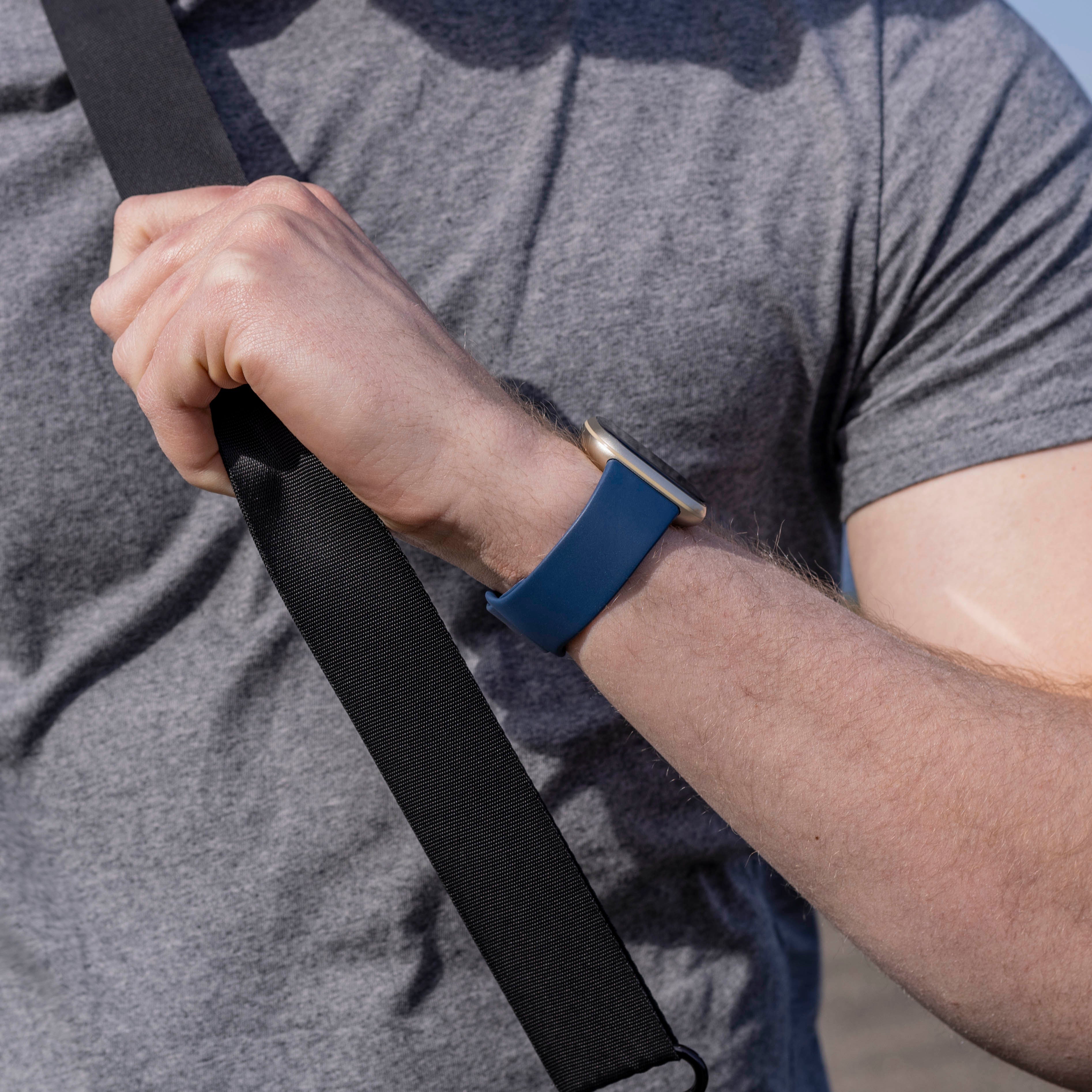 Fitbit Versa 3 Dark Blue Silicone Strap Classic Band