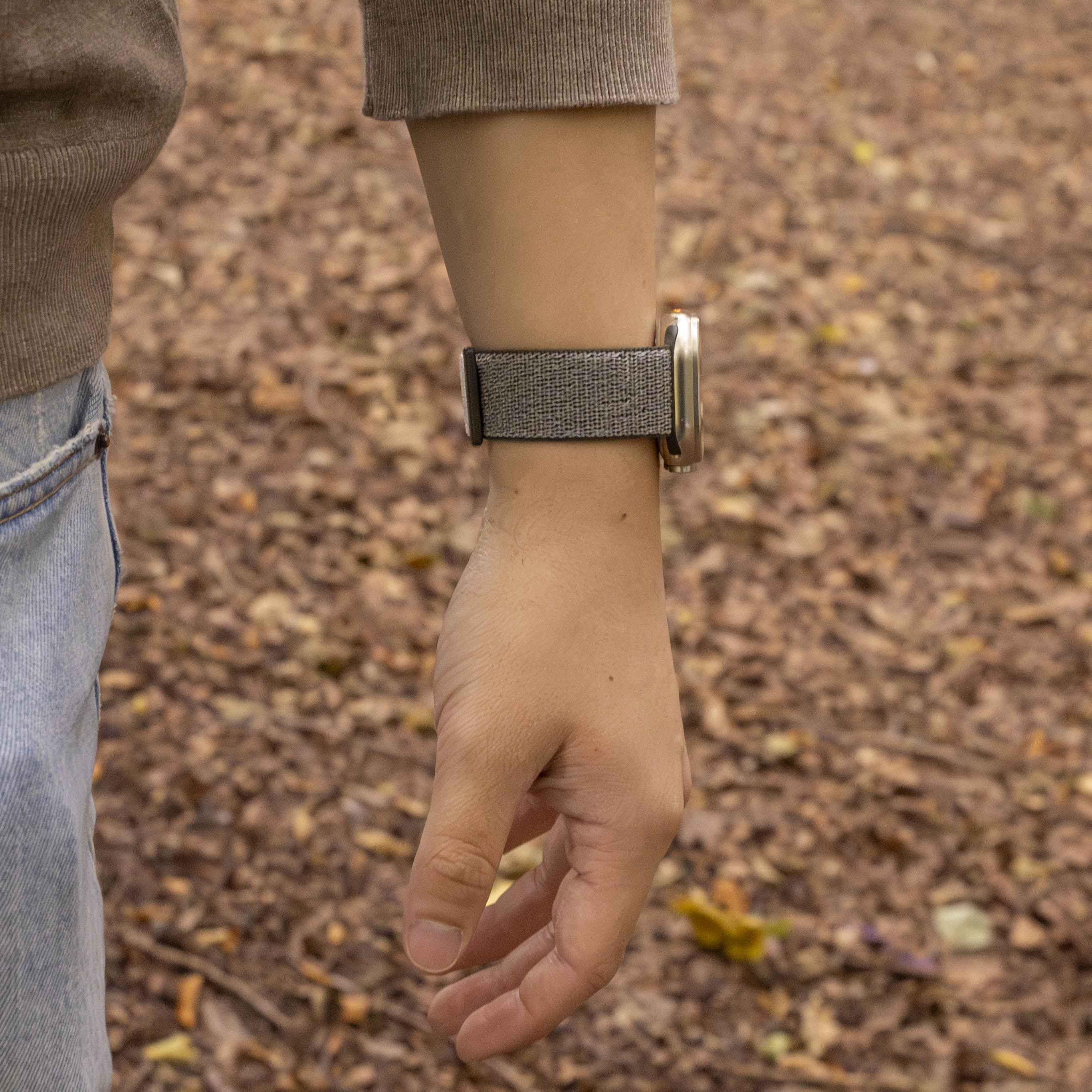 Apple Watch Green Nylon Strap Compatible With Apple Watch