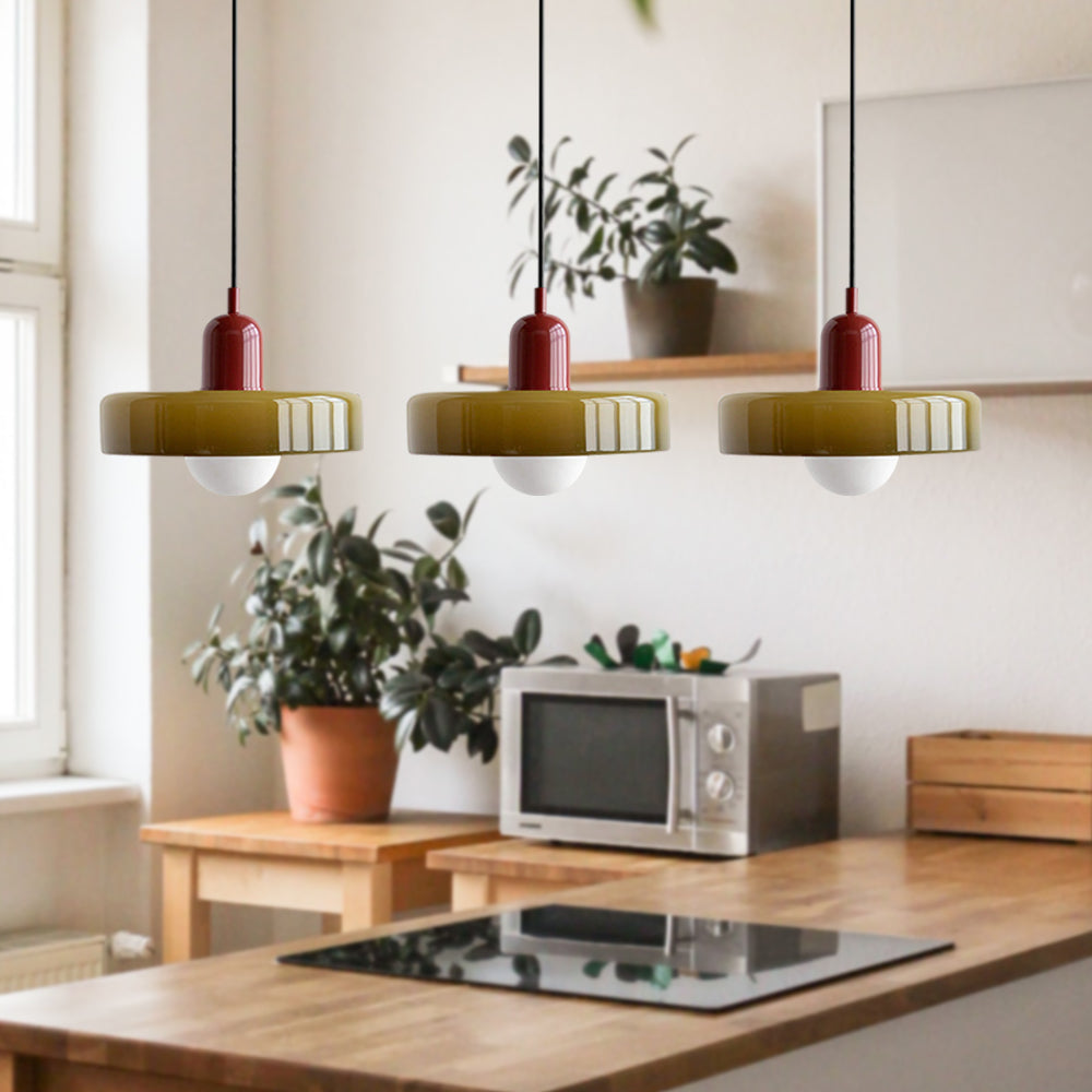 Kirrea One Glass Pendant Light For Kitchens And Dining Rooms