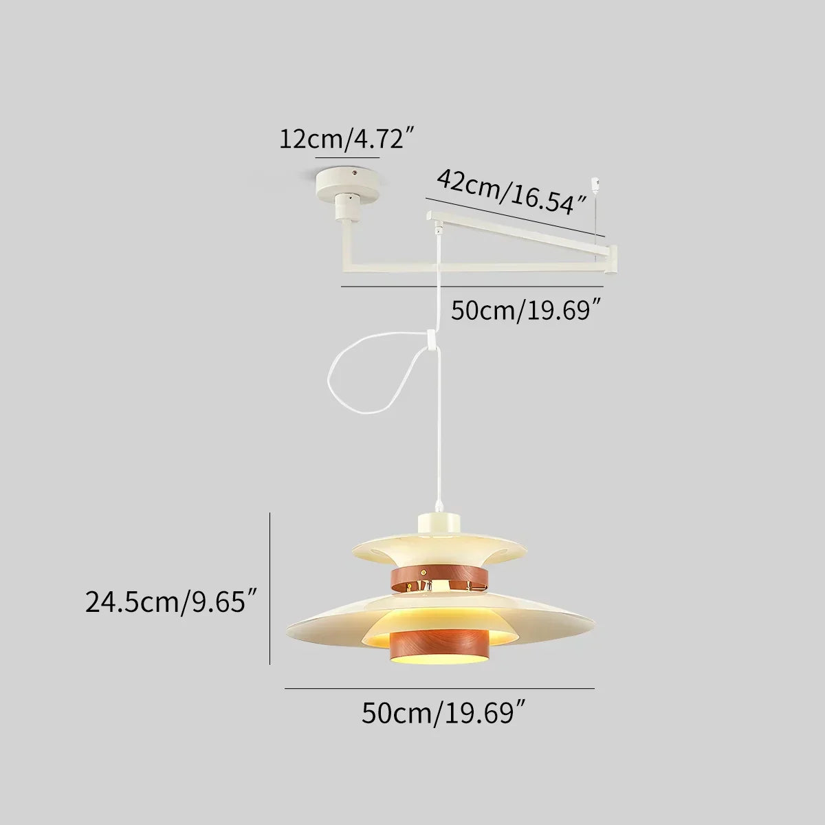 Mercero UFO Style Pendant Light For Kitchen And Dining Areas