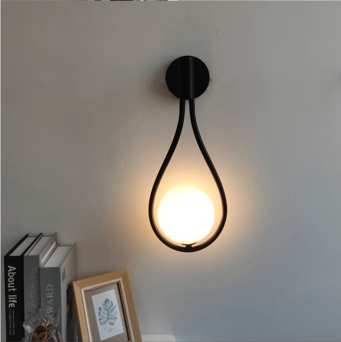 NordicNest Two Metal Wall Lamps Set For Modern Homes