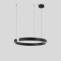 Sleek Circular LED Ring Chandelier For Living Room Decor