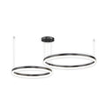 Sleek Ring Chandelier Wireless Ceiling Light With Built In LED