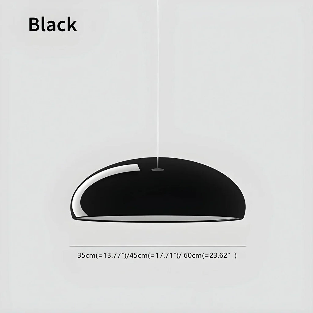 Sleek Contemporary Pendant Light Over Kitchen Island Fixture