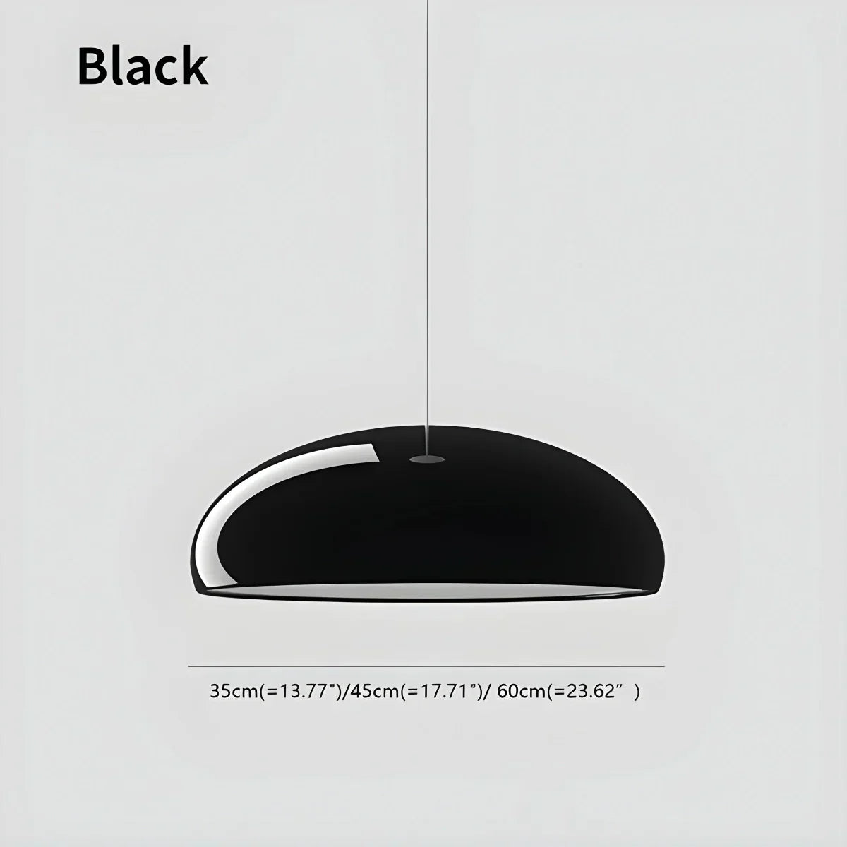 Sleek Contemporary Pendant Light Over Kitchen Island Fixture