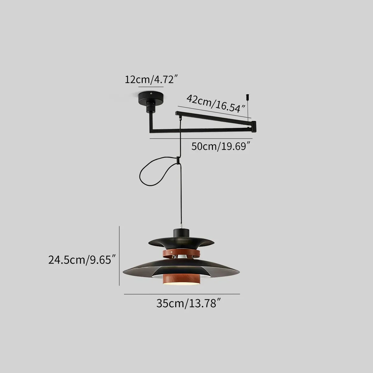 Mercero UFO Style Pendant Light For Kitchen And Dining Areas