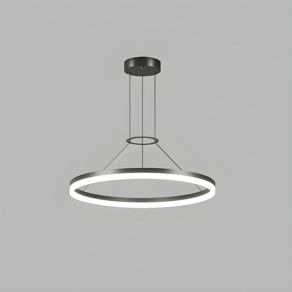 Round Pendant Light For Living Rooms And Kitchens With LED