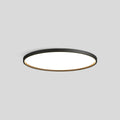 Bedroom Ceiling Light With Slim Flush Mount, Round Profile