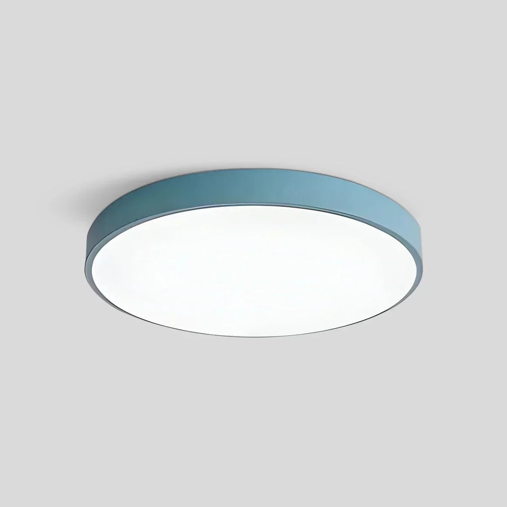 LED Macaron Ceiling Light Minimalist Circular Fixture For Modern Interiors