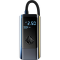 Dual-Power Inflator For Home And Travel, Compact Air Compressor