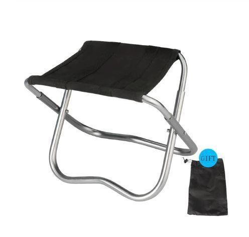 Featherlight Folding Chair With Aluminum Frame For Outdoor Enthusiasts
