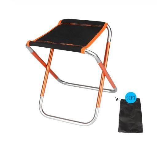Featherlight Folding Chair With Aluminum Frame For Outdoor Enthusiasts