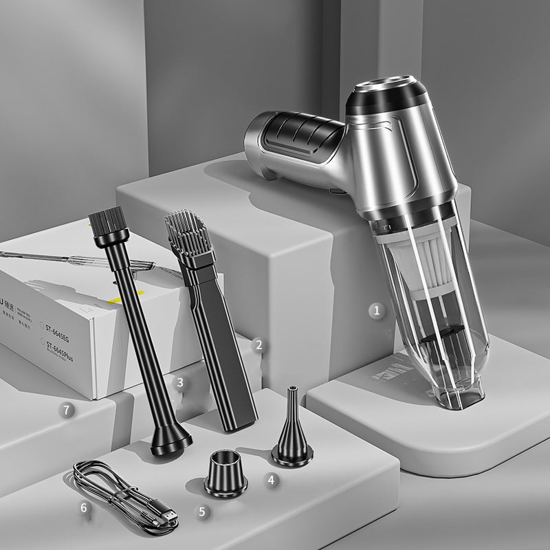 Wireless Vacuum Cleaner With Powerful Suction For Home And Car