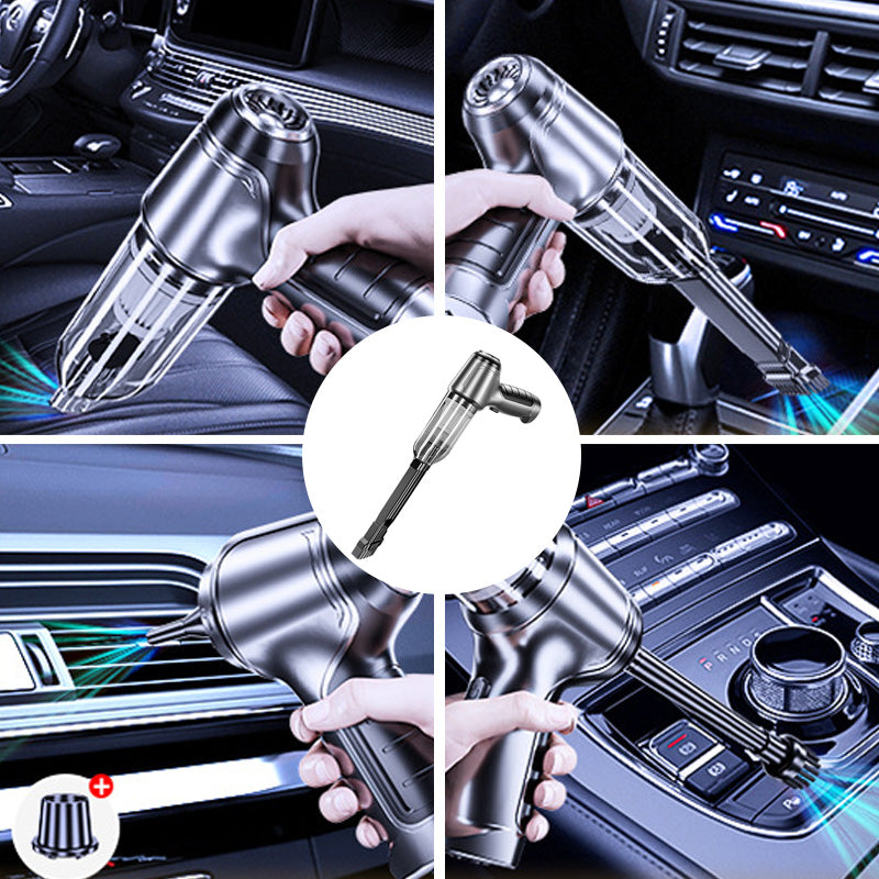 Wireless Vacuum Cleaner With Powerful Suction For Home And Car