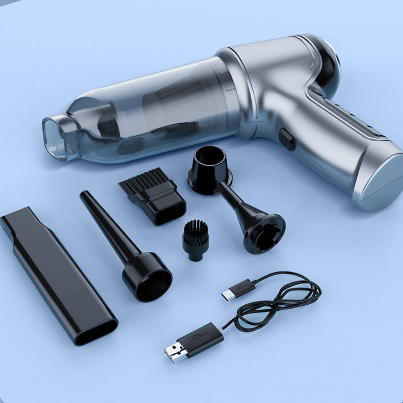 Wireless Vacuum Cleaner With Powerful Suction For Home And Car