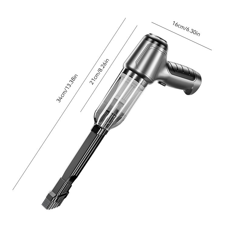 Wireless Vacuum Cleaner With Powerful Suction For Home And Car