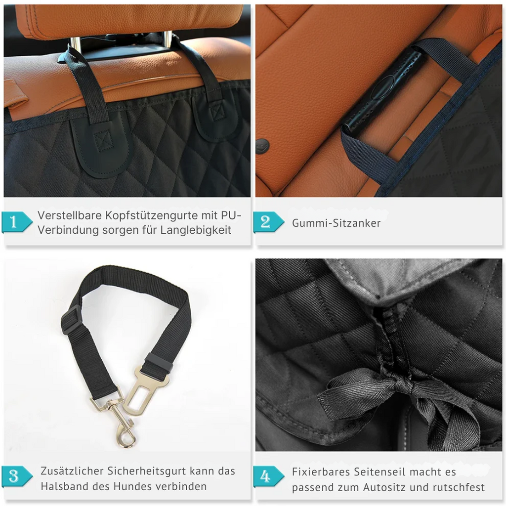 Waterproof Seat Cover For Dogs With Scratch-Resistant Protection