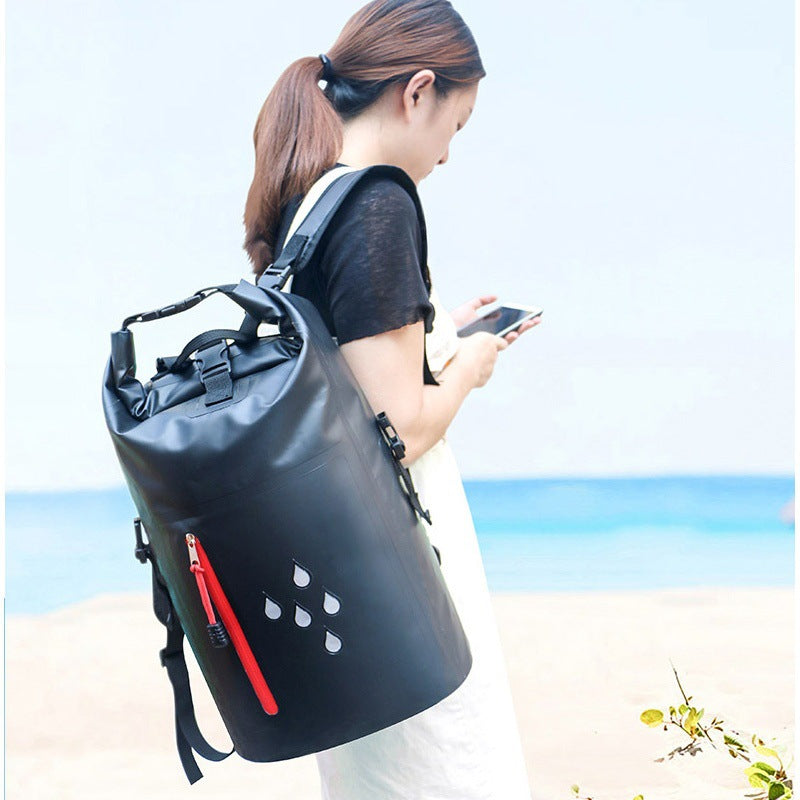 Rugged Waterproof Backpack For Outdoor Adventures With Several Compartments