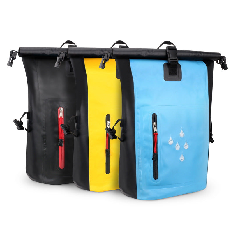 Rugged Waterproof Backpack For Outdoor Adventures With Several Compartments