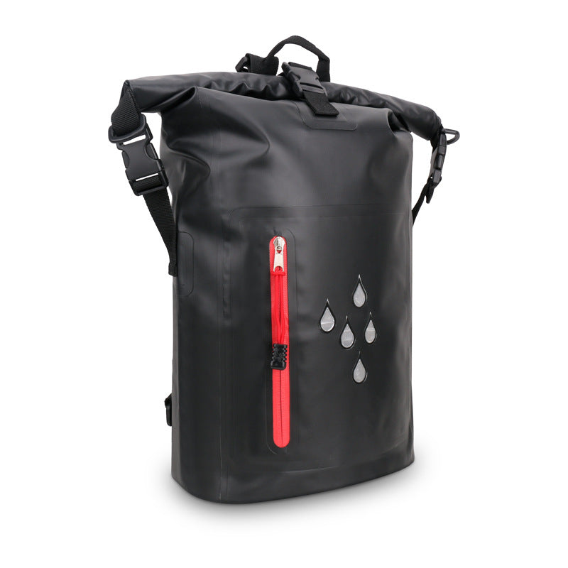 Rugged Waterproof Backpack For Outdoor Adventures With Several Compartments