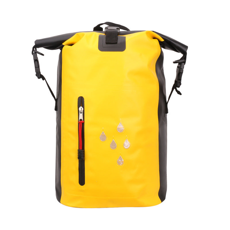 Rugged Waterproof Backpack For Outdoor Adventures With Several Compartments