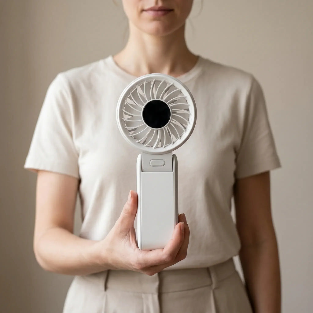 Foldable Handheld Fan -  Commuting In Summer - Ormexis