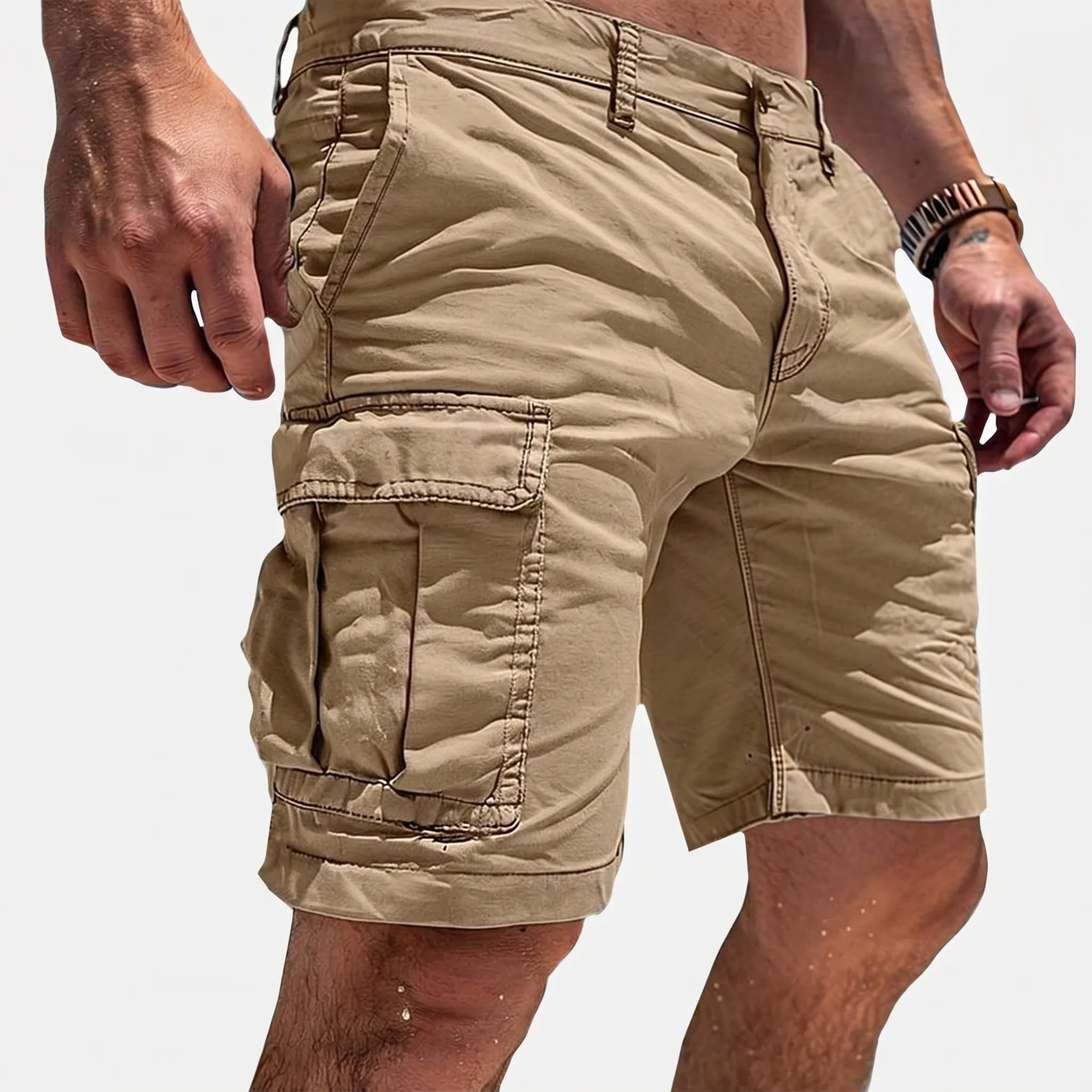 Men's Casual Cargo Shorts -  Weekend Outdoor Walks - Ormexis