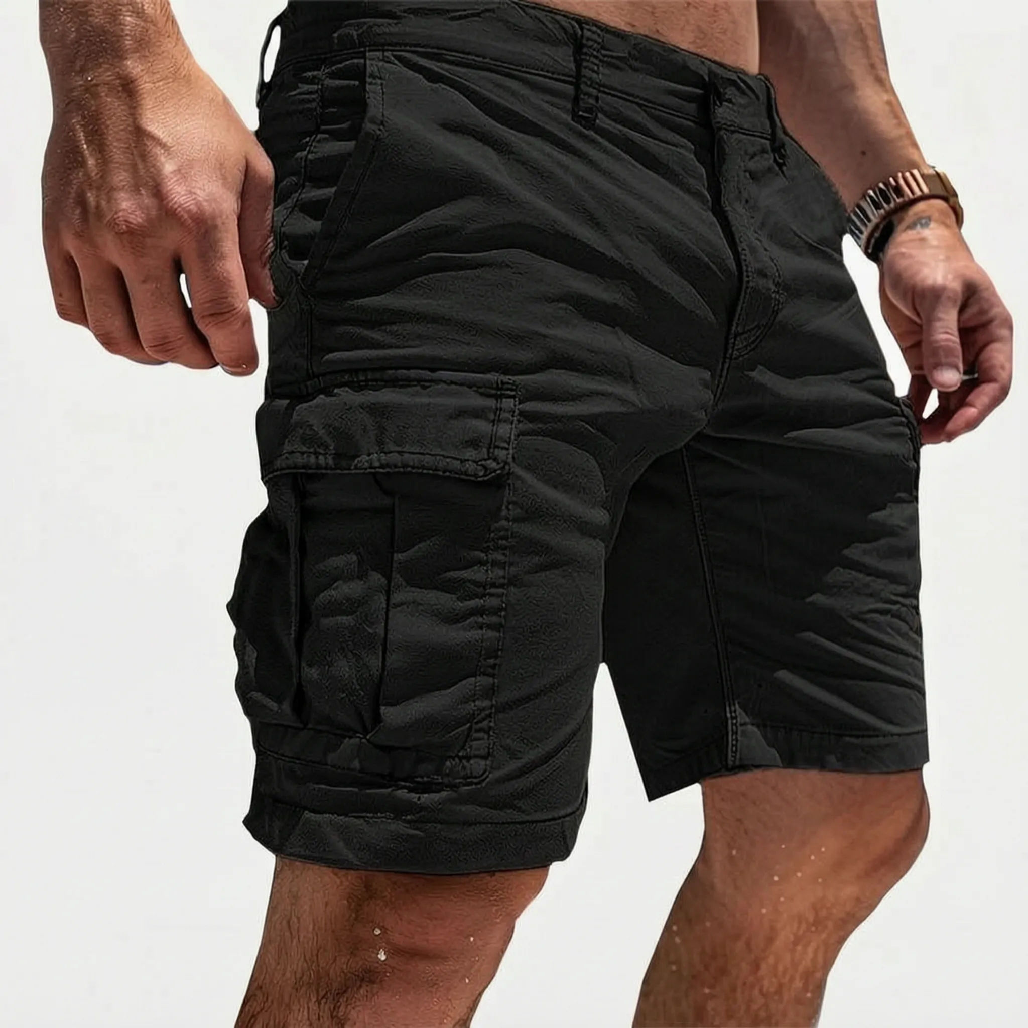 Men's Casual Cargo Shorts -  Weekend Outdoor Walks - Ormexis