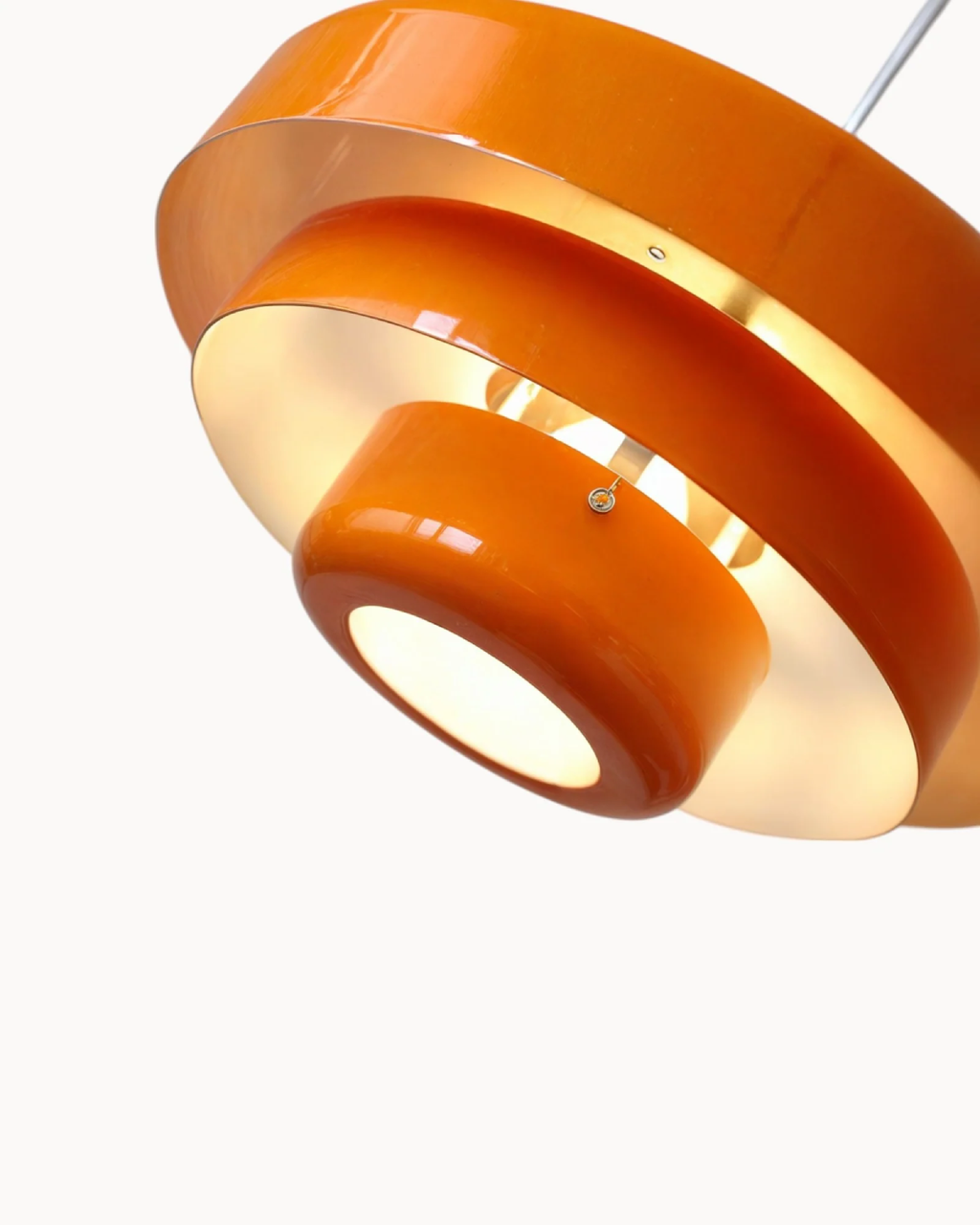 Orange Pendant Light From Marinelle With Bold Modern Twist For Interiors
