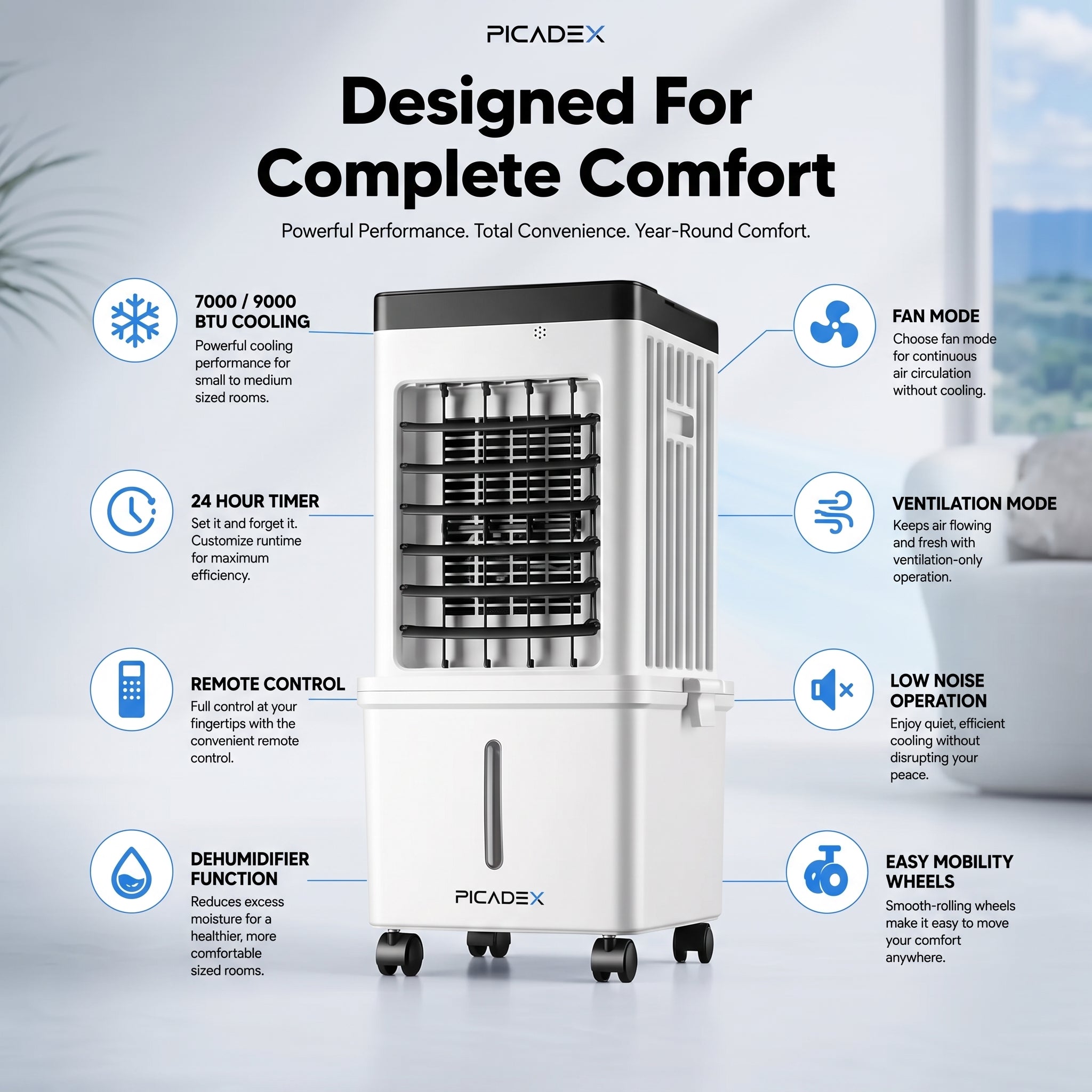 Chilven – Portable Air Conditioner Unit | ormexis