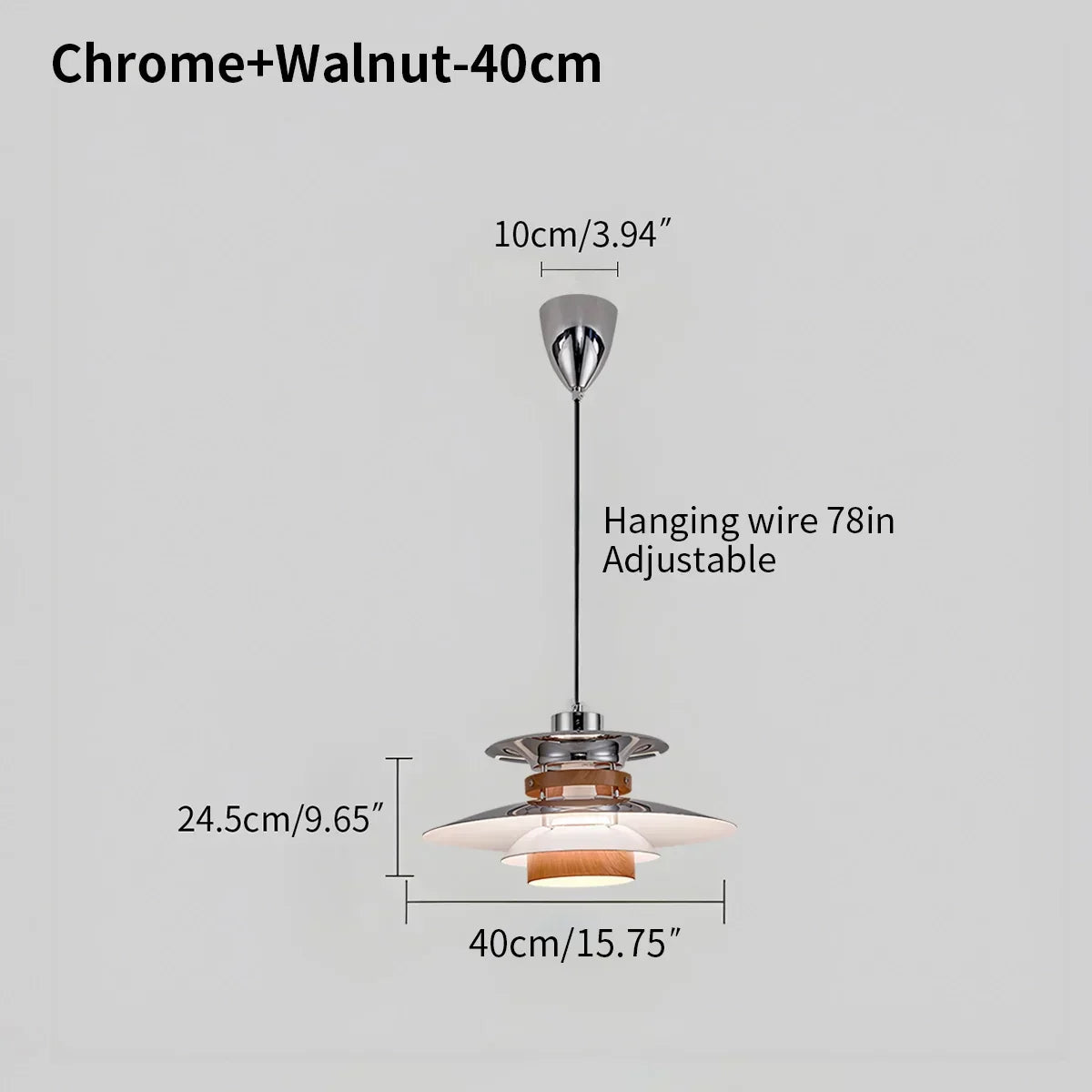 Mercero UFO Style Pendant Light For Kitchen And Dining Areas