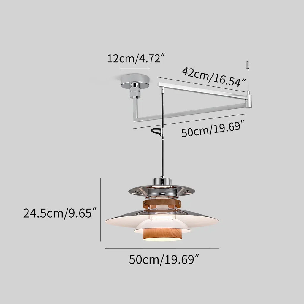 Mercero UFO Style Pendant Light For Kitchen And Dining Areas
