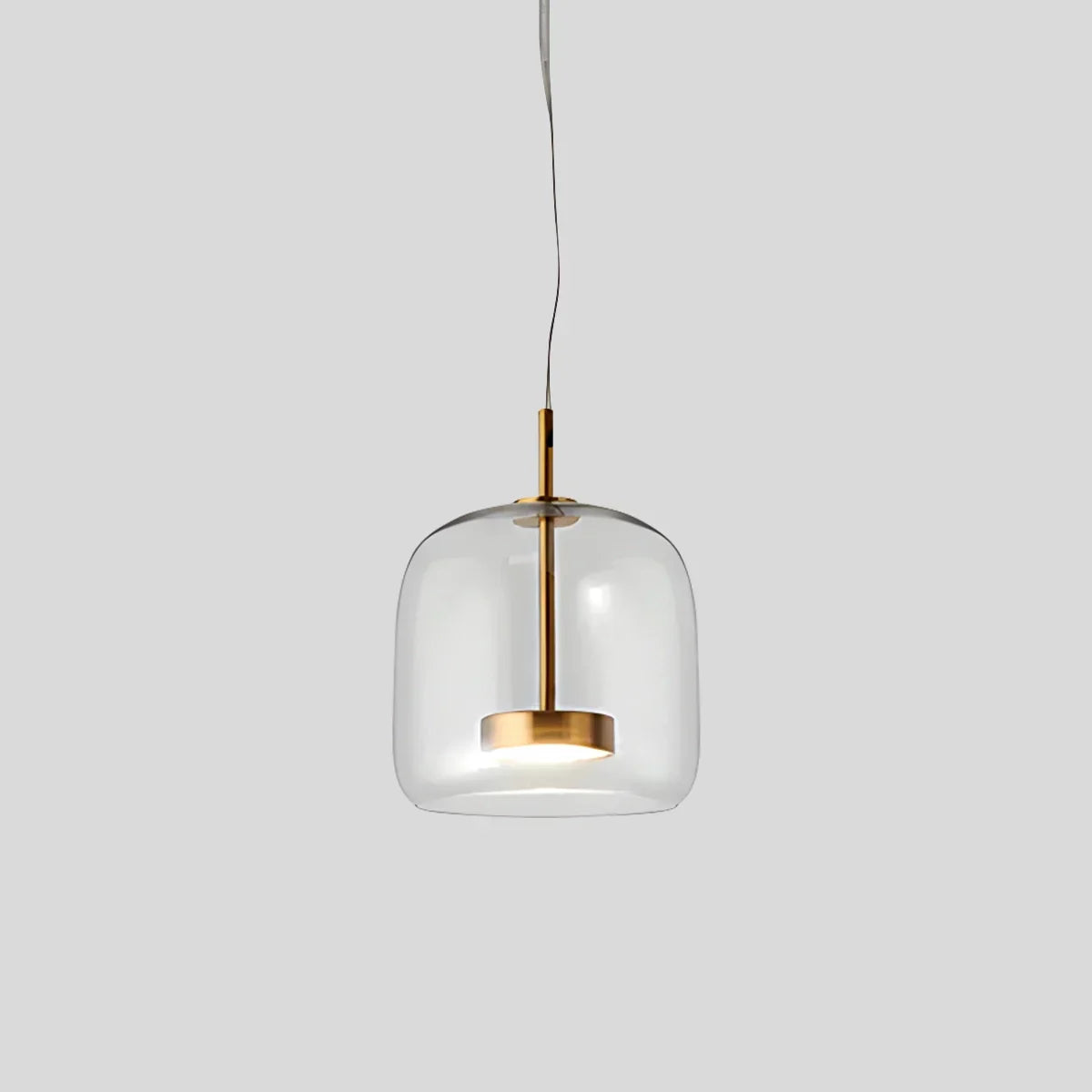 Morden Modern Glass Pendant Fixture For Dining Room