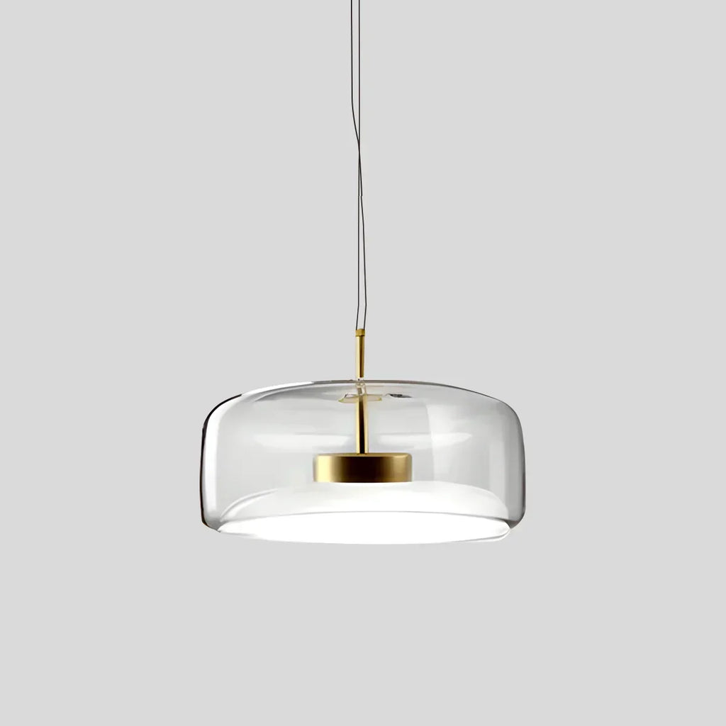 Morden Modern Glass Pendant Fixture For Dining Room