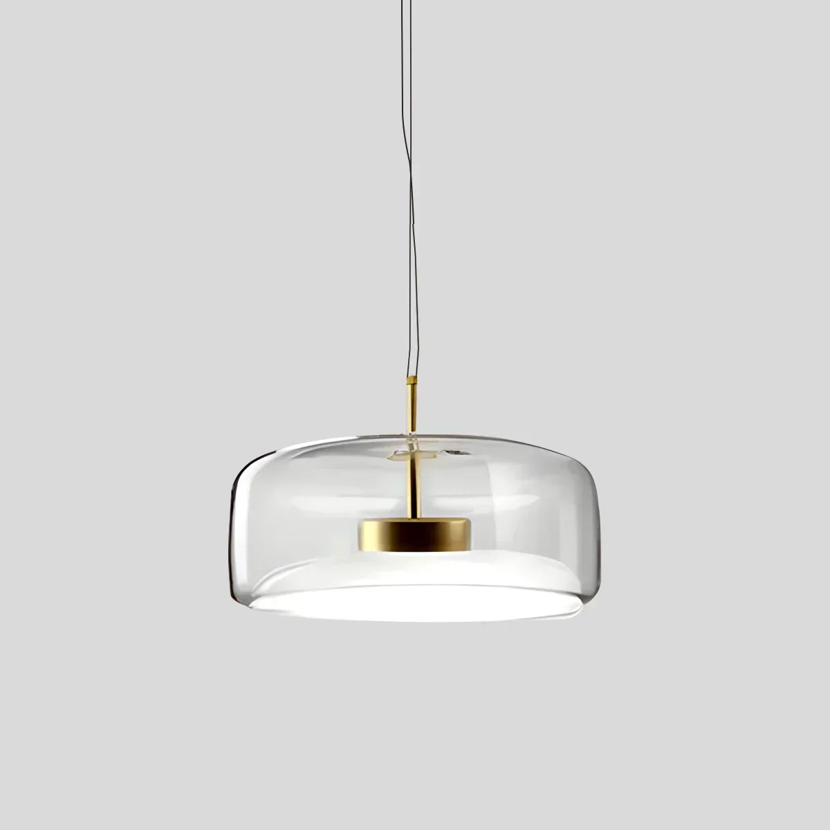 Morden Modern Glass Pendant Fixture For Dining Room