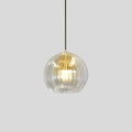 Scandinavian Pendant Glass Globe Light For Modern Living Spaces