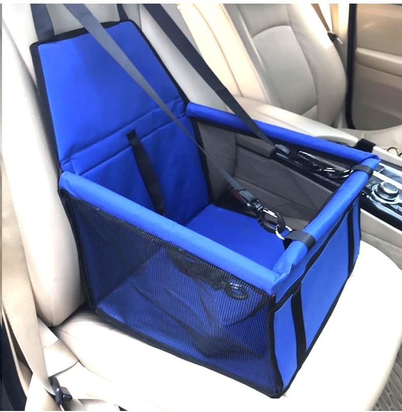 Safe Travel With Pet Car Seat And Sturdy Harness Straps